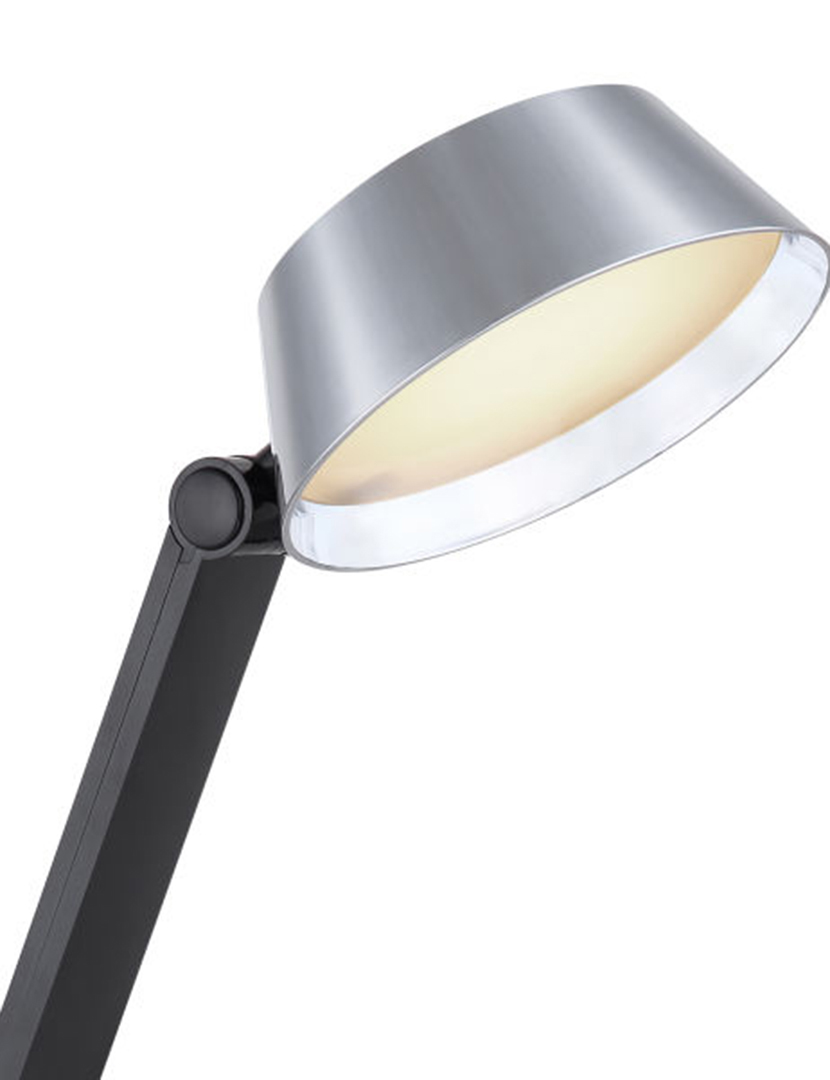 Candeeiro Escritório Ursino Prateado