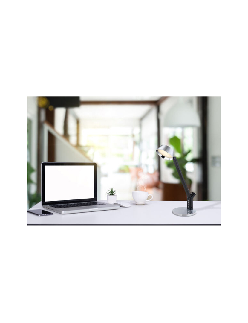 Candeeiro Escritório Ursino Prateado