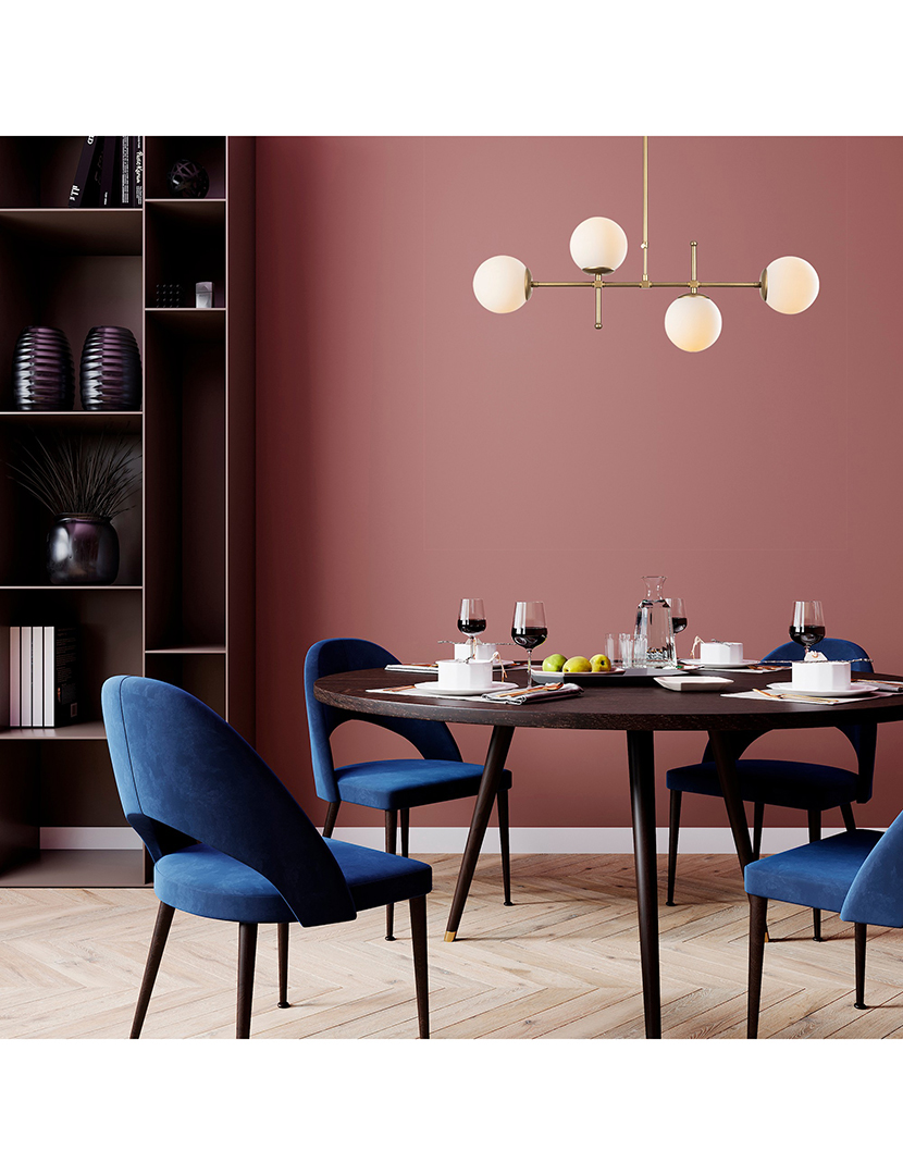 Candeeiro Teto Mudoni-MR-951-1 Dourado