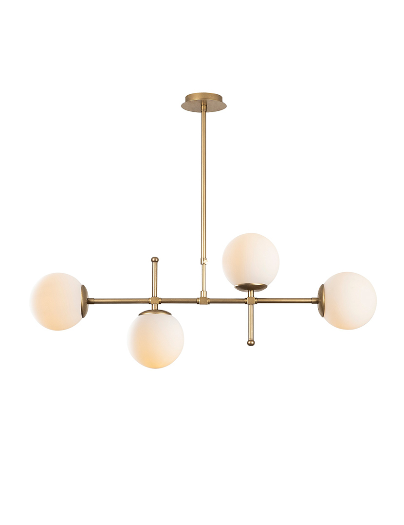 Candeeiro Teto Mudoni-MR-951-1 Dourado