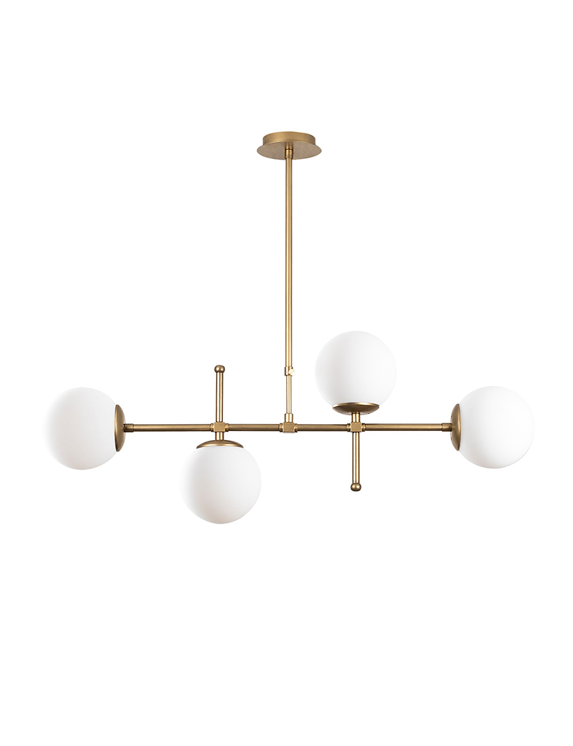 Candeeiro Teto Mudoni-MR-951-1 Dourado