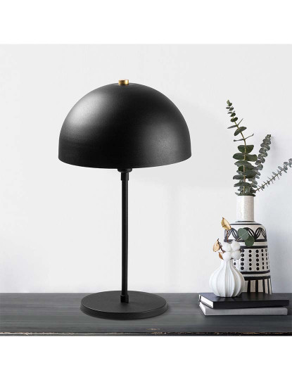 Candeeiro Mesa Varzan-10856 Preto Antique