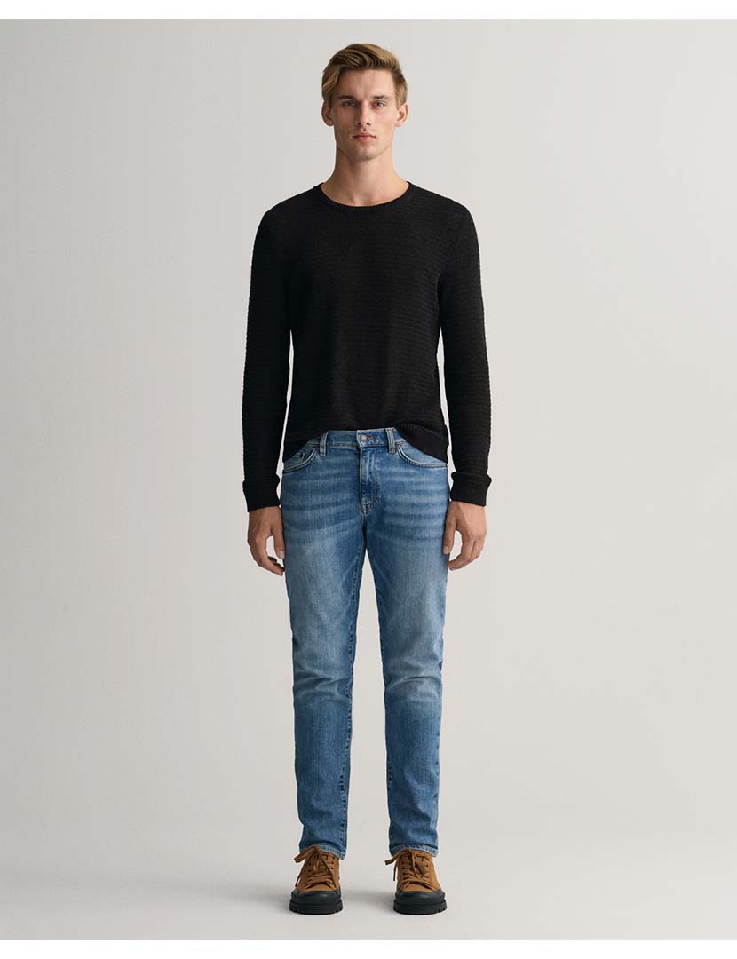 Calças de Ganga Hayes Slim Fit Azul