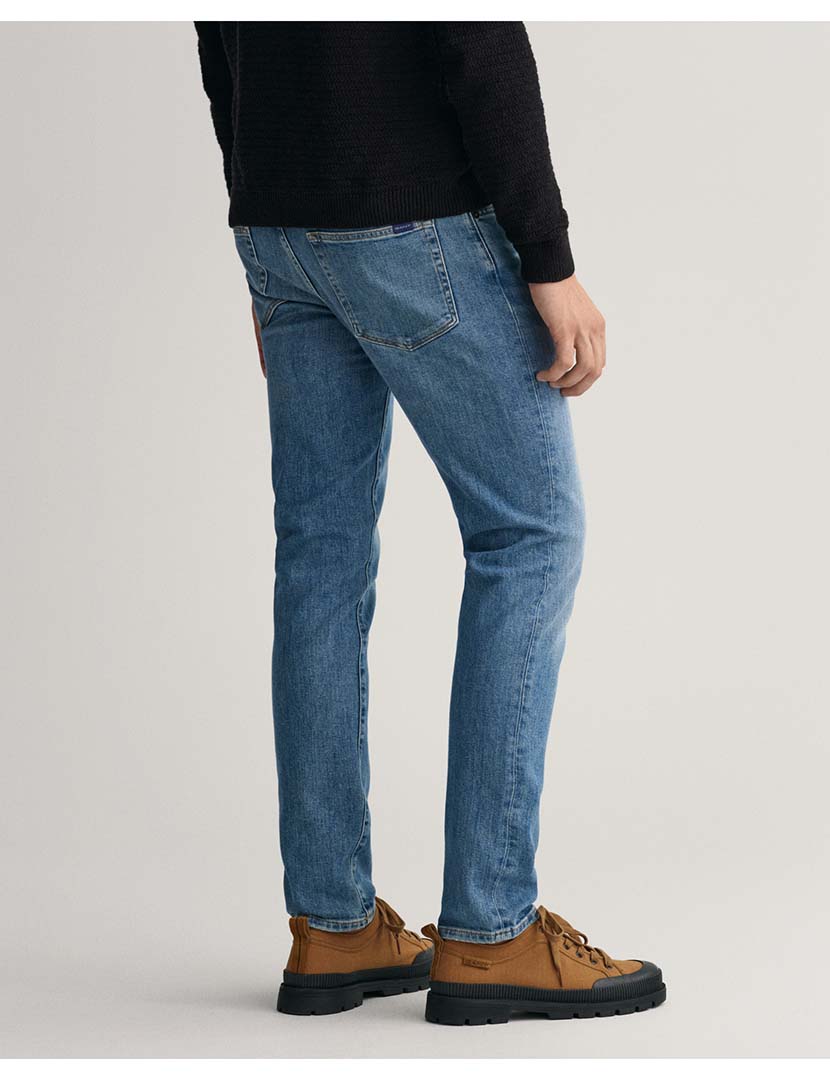 Calças de Ganga Hayes Slim Fit Azul