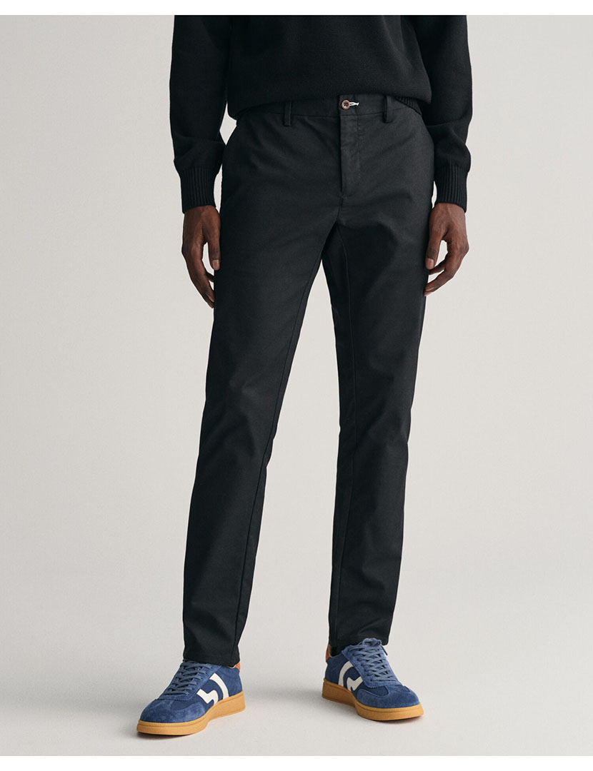 Calças Chino Slim Fit Preto