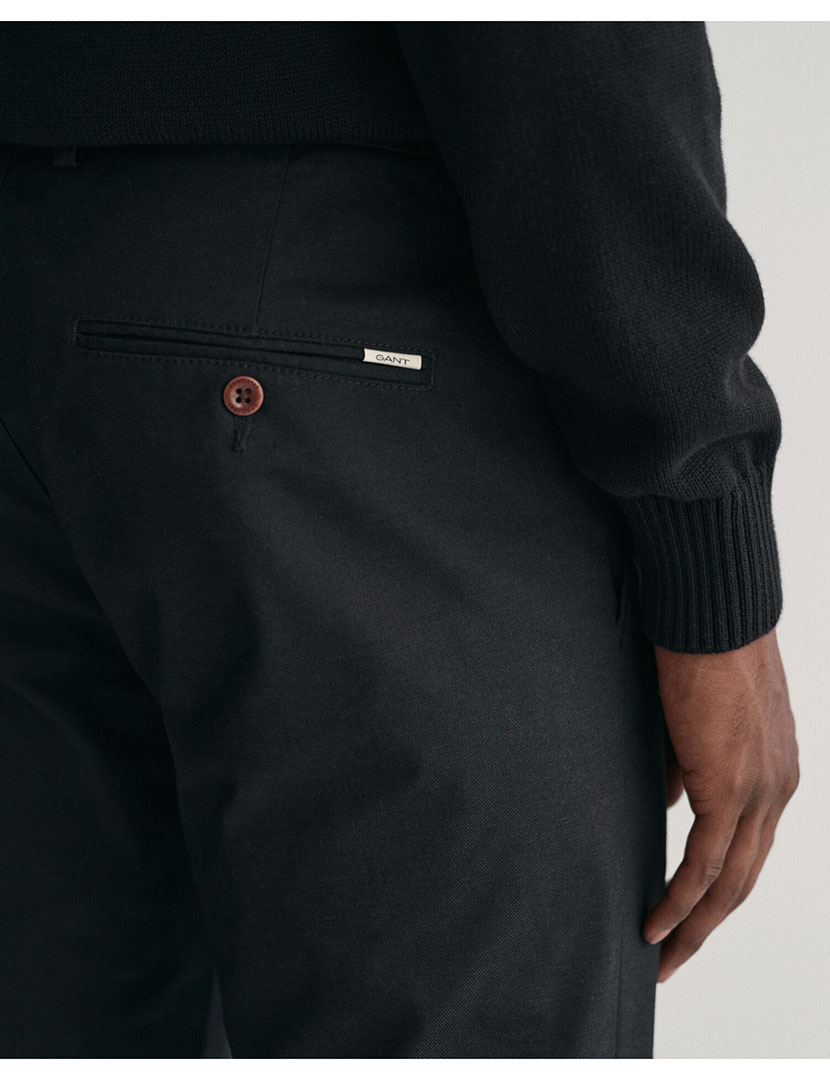 Calças Chino Slim Fit Preto