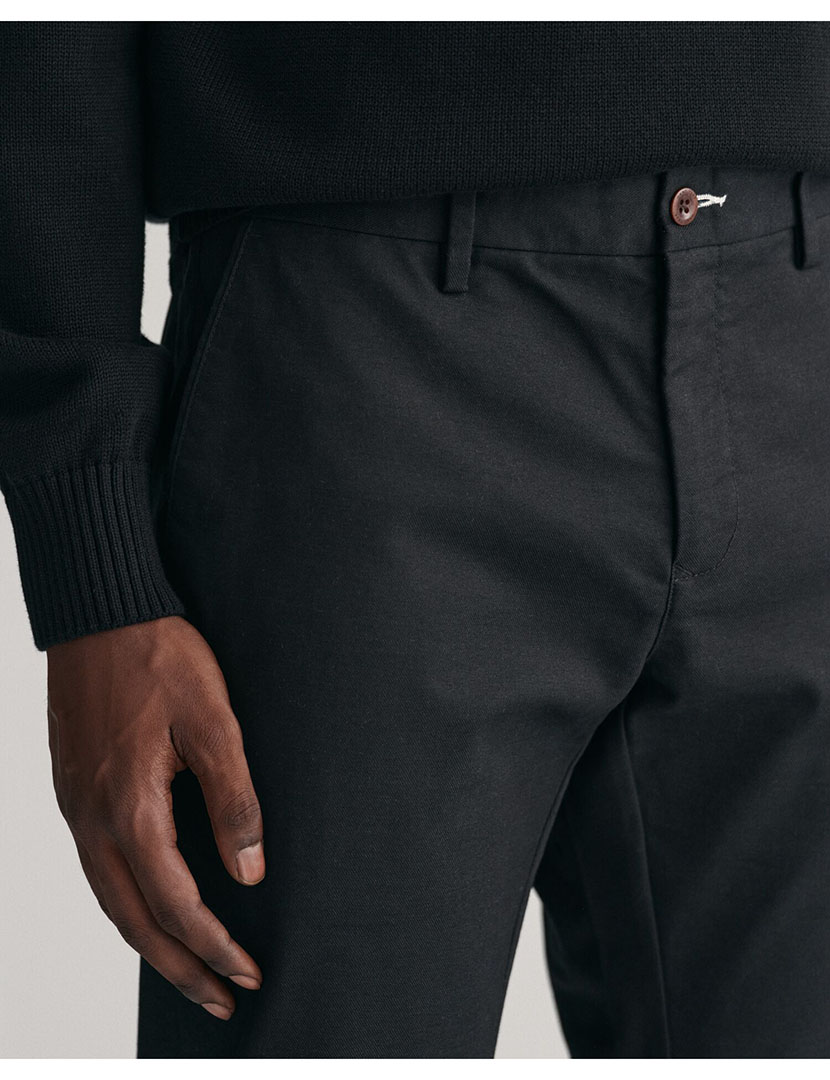 Calças Chino Slim Fit Preto