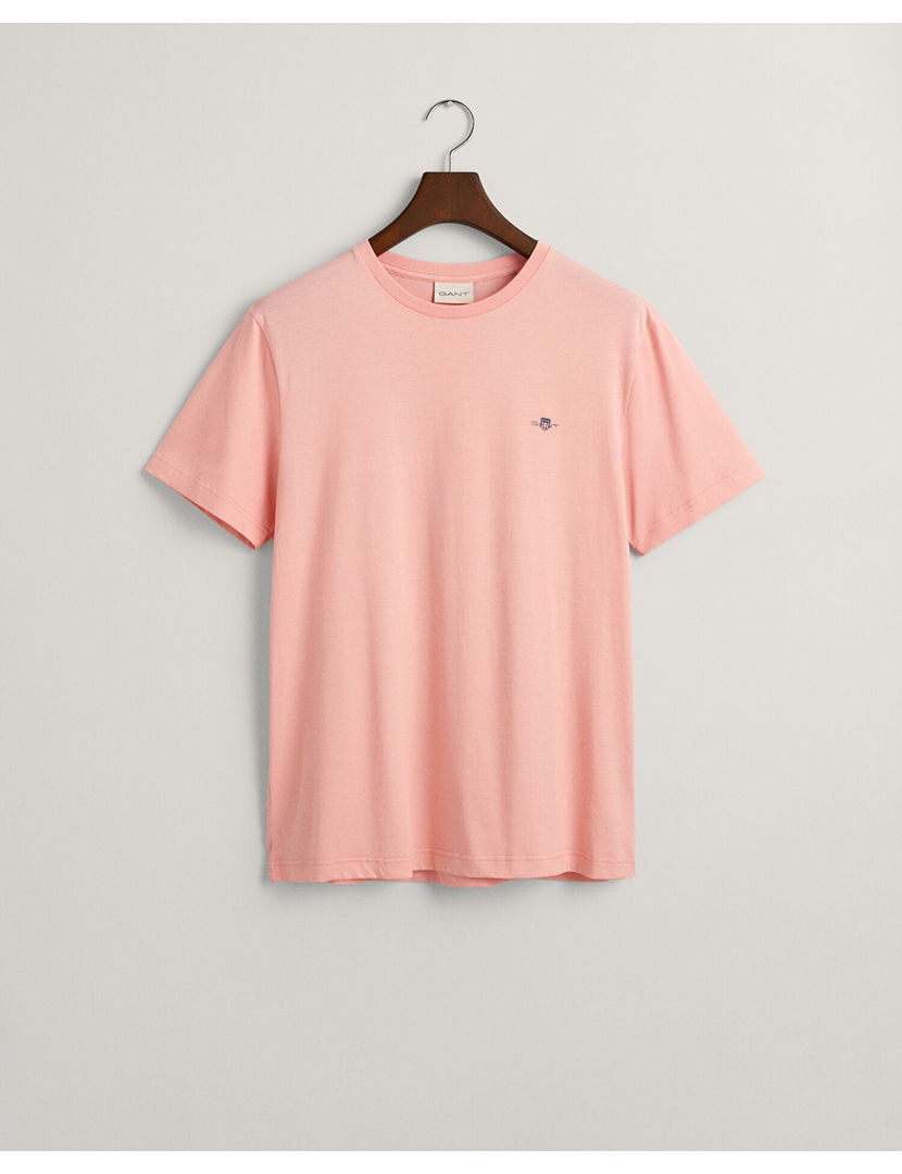 T-Shirt Regular Fit Shield Rosa Pastel