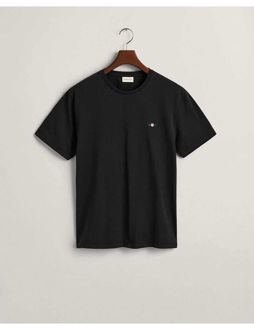 T-Shirt Regular Fit Shield Preto