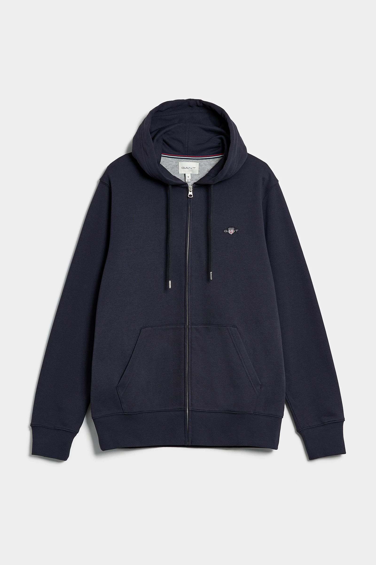 Sweatshirt zip Shield Logo Azul Marinho