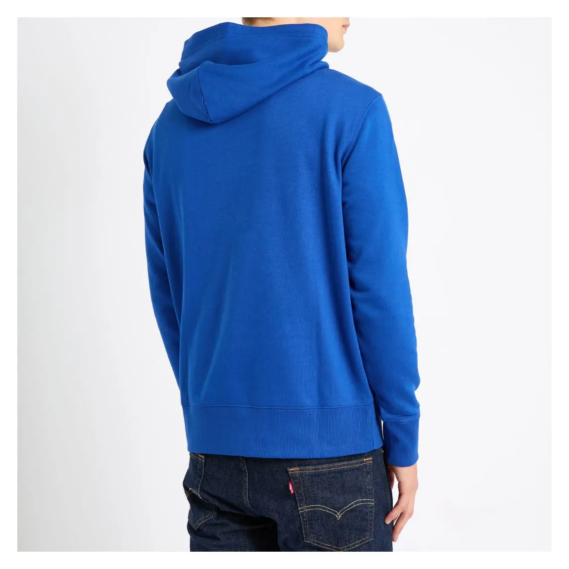 Sweatshirt Regular Emb Original Shield Azul