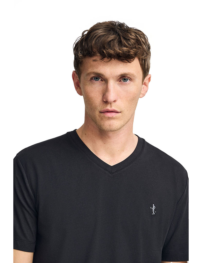 T-Shirt Rigby Best V Ss Preto