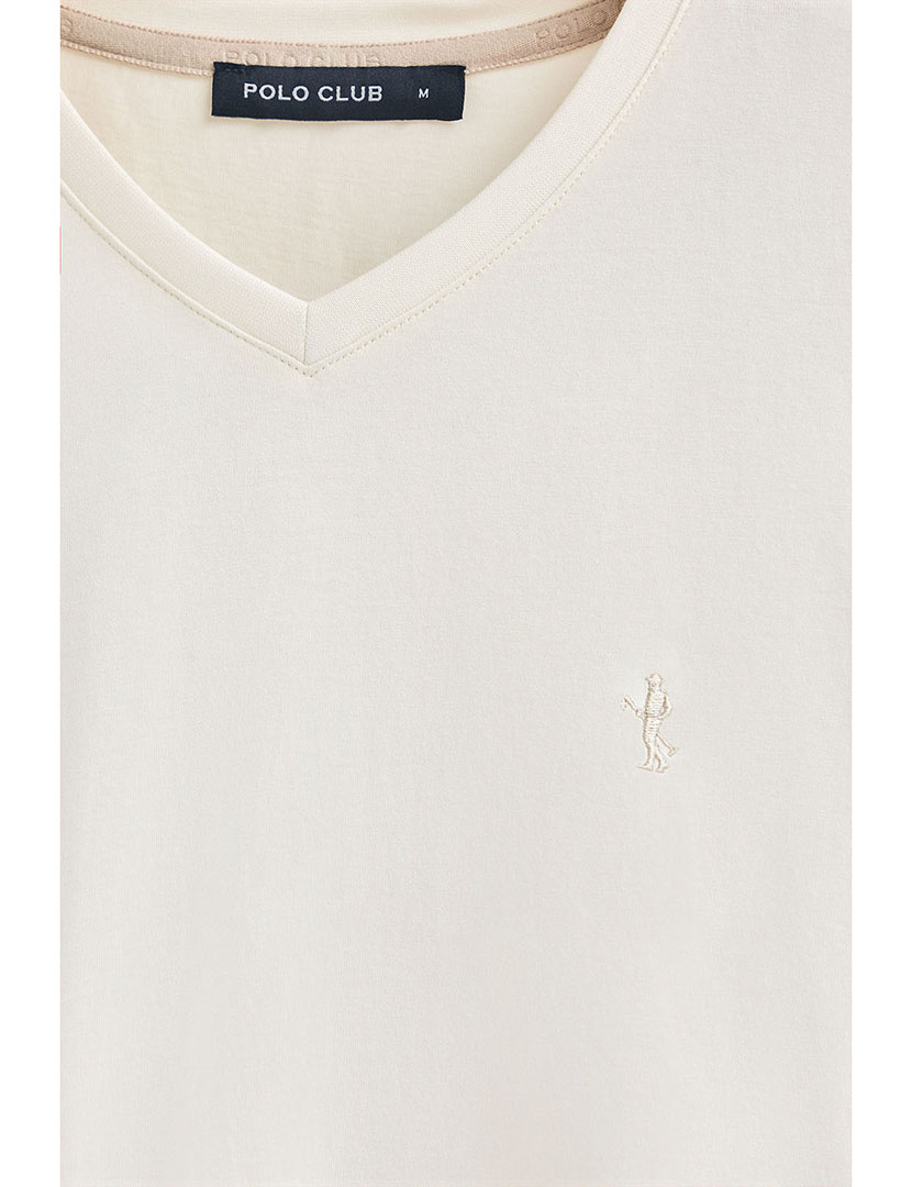 T-Shirt Rigby Best V Ss Ecru