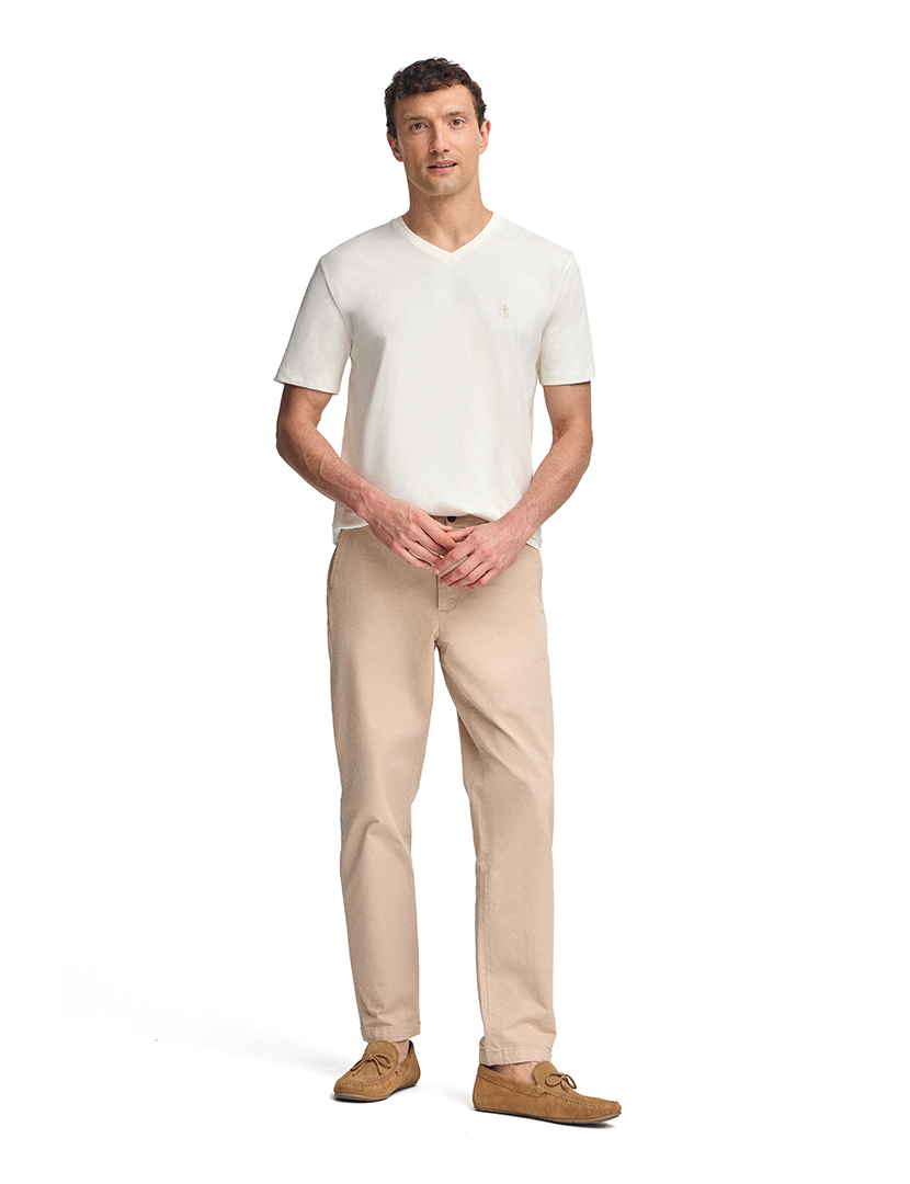 T-Shirt Rigby Best V Ss Ecru