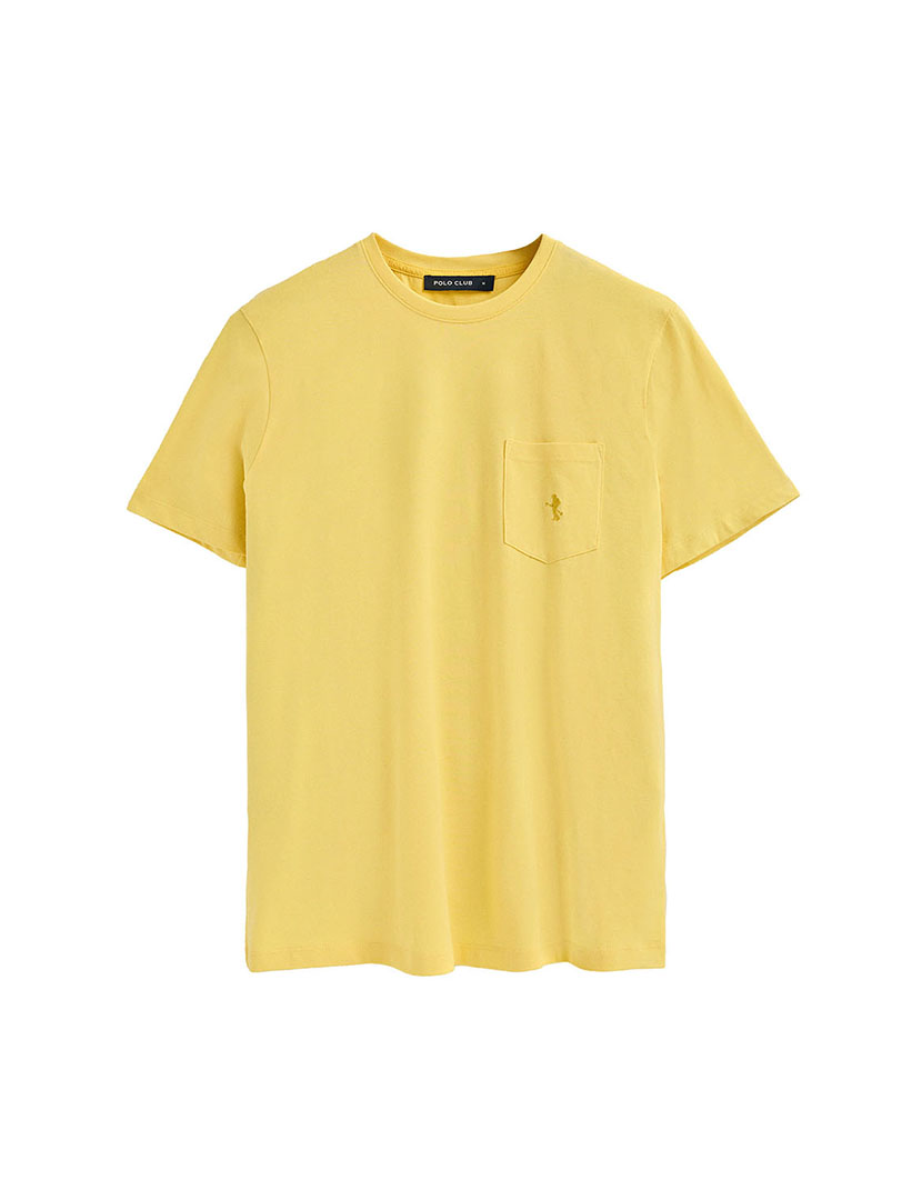 T-Shirt Rigby Best Pocket Ss Amarelo