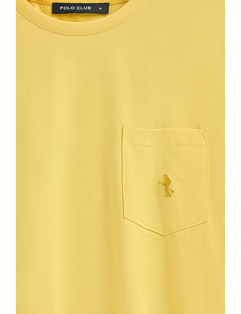 T-Shirt Rigby Best Pocket Ss Amarelo