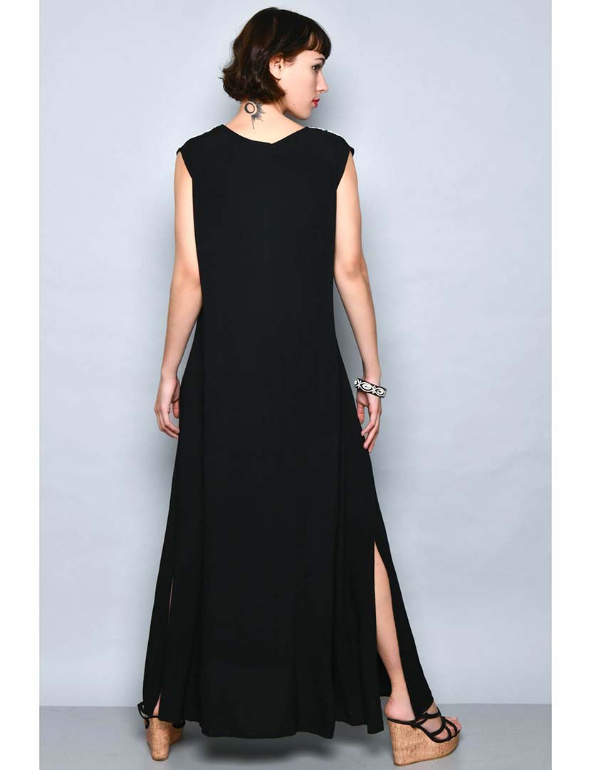 Vestido Comprido Preto