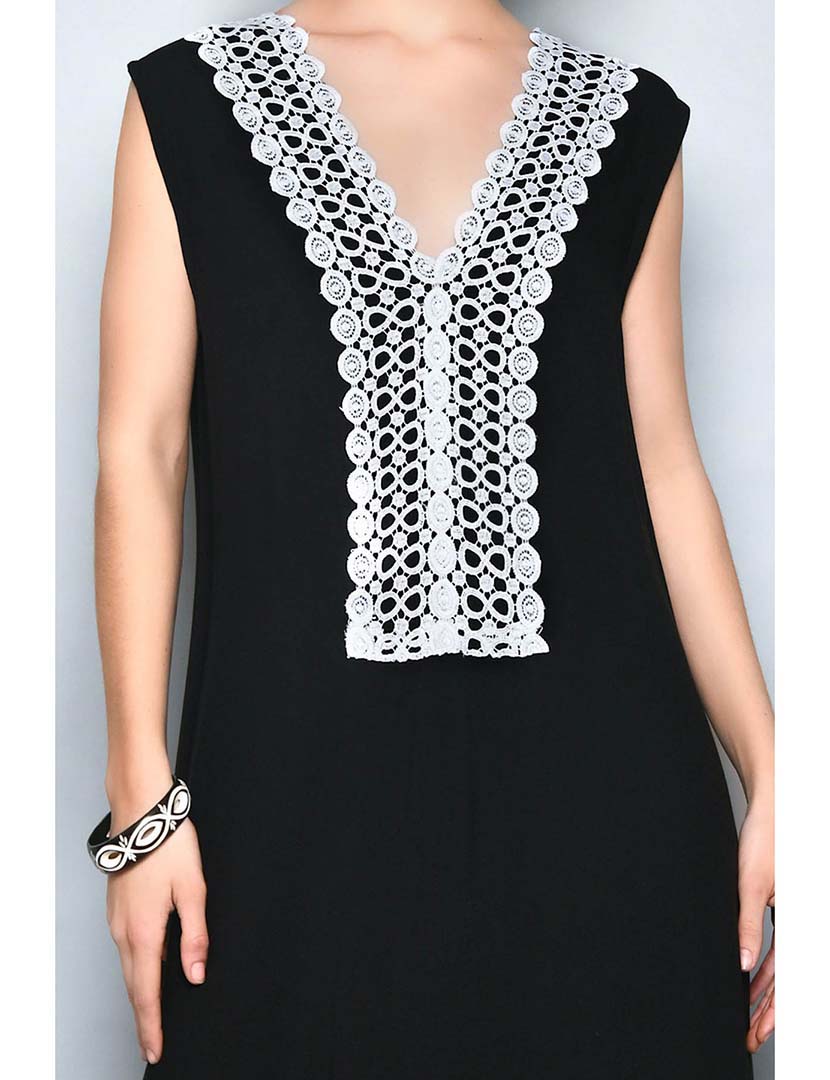 Vestido Comprido Preto