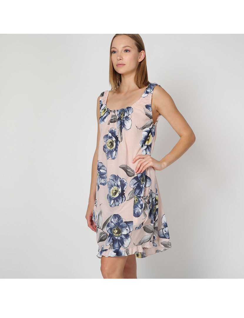 Vestido Curto Dioxide Multicolorido