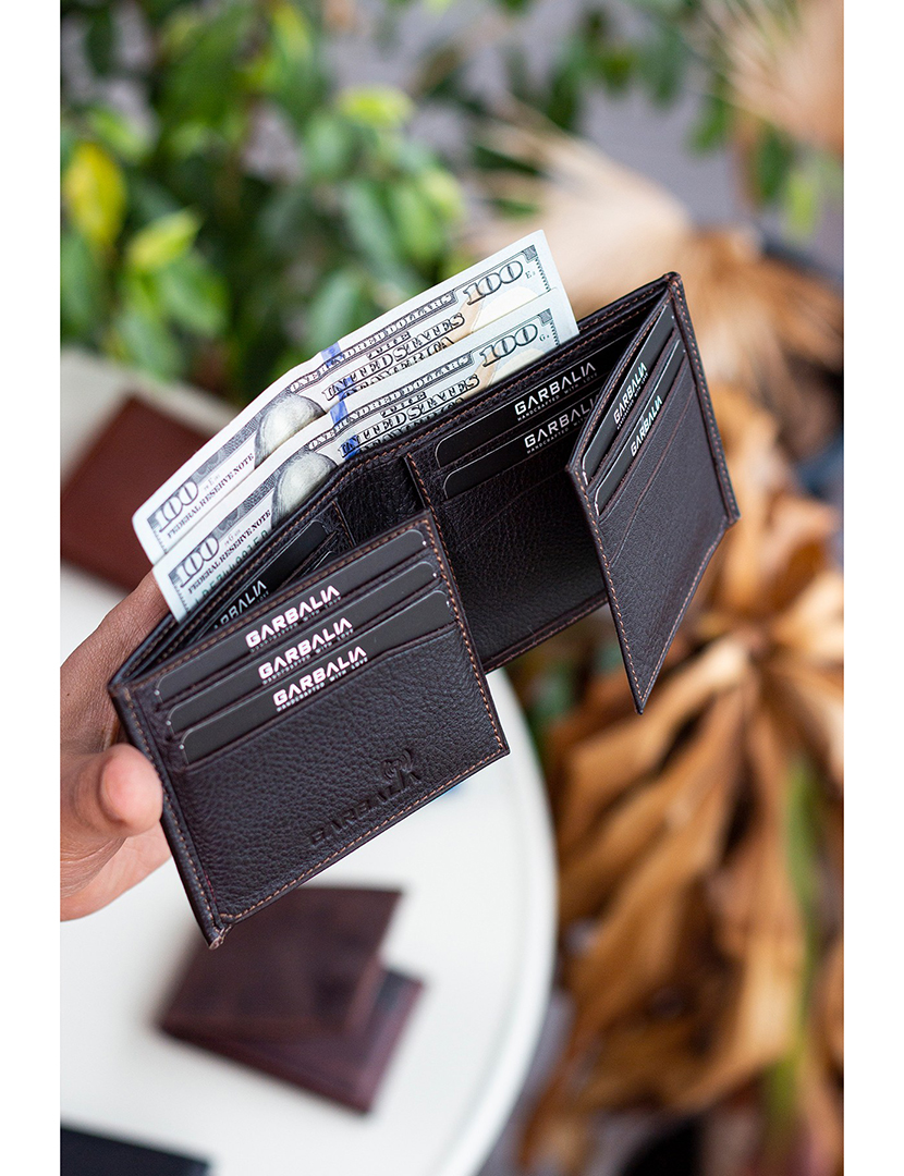 Porta-cartões Porto Castanho