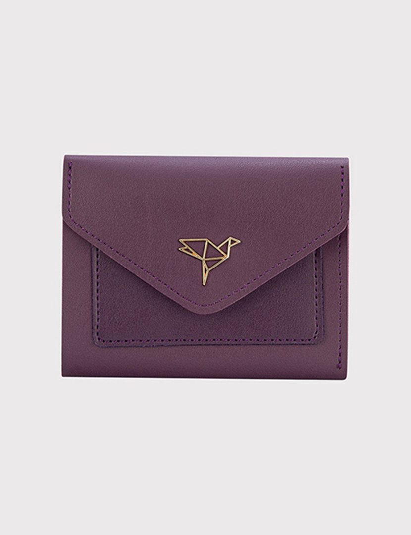 Carteira Senhora Columbia Roxo