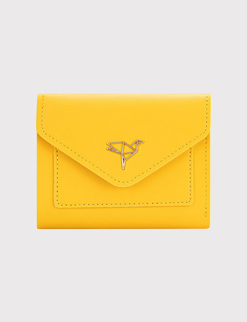 Carteira Senhora Columbia Amarelo