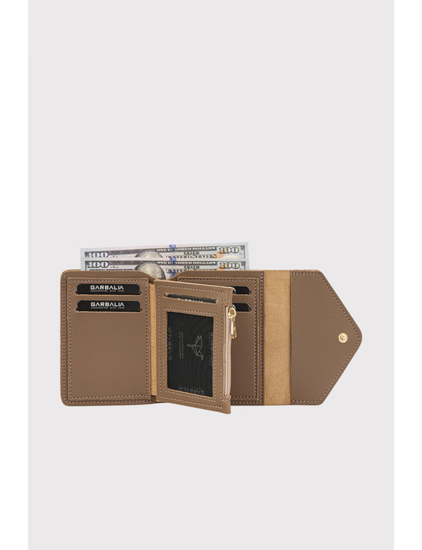 Carteira Senhora Columbia Bege