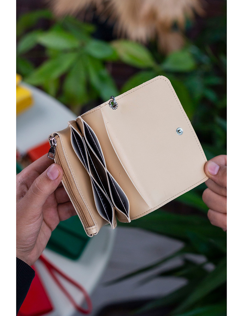 Carteira Senhora Best Bege