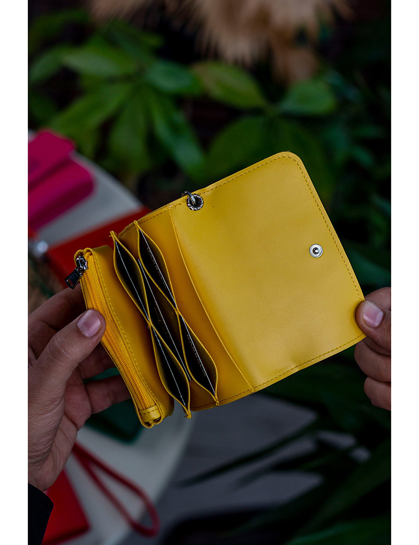 Carteira Senhora Best Amarelo