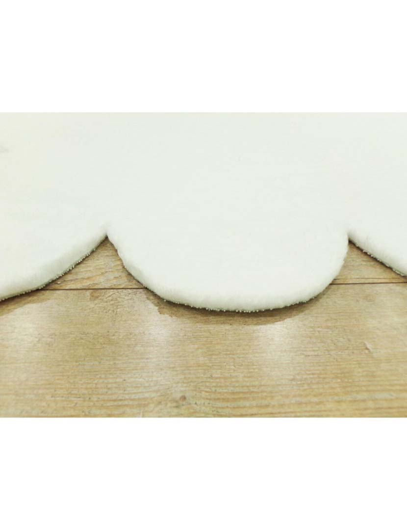 Tapete Laser Plush Branco