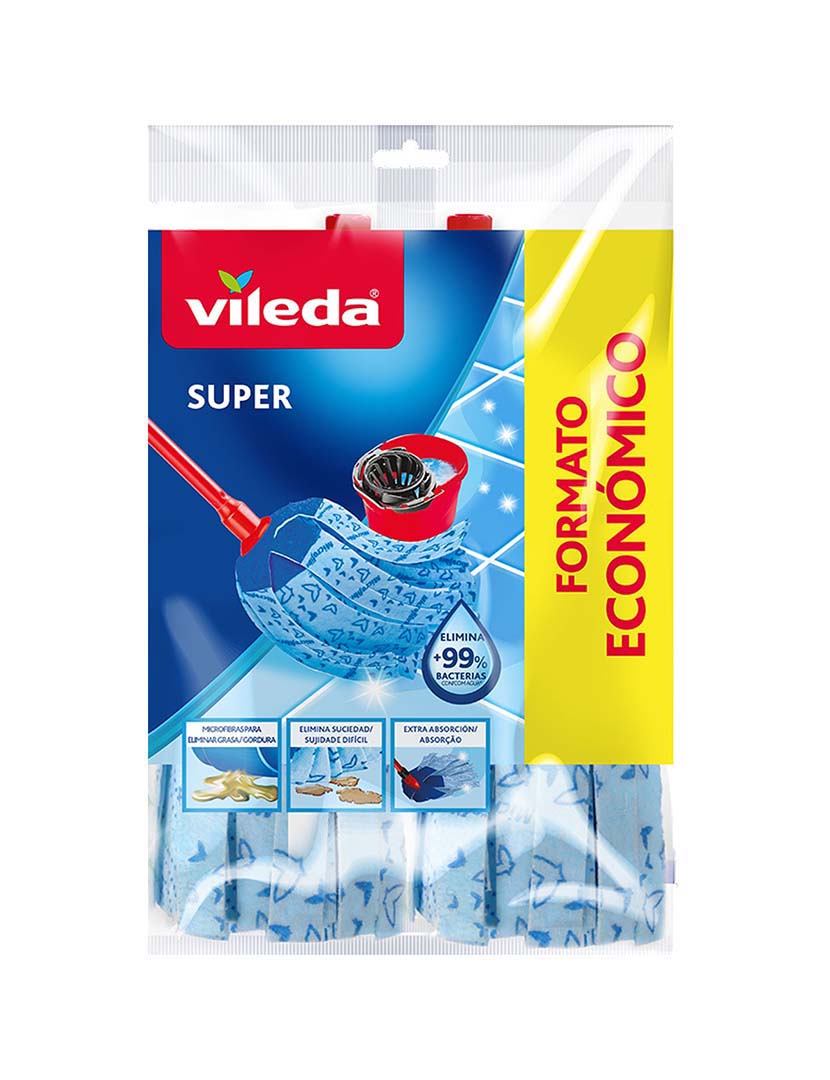 Recarga Dupla Esfregona Super