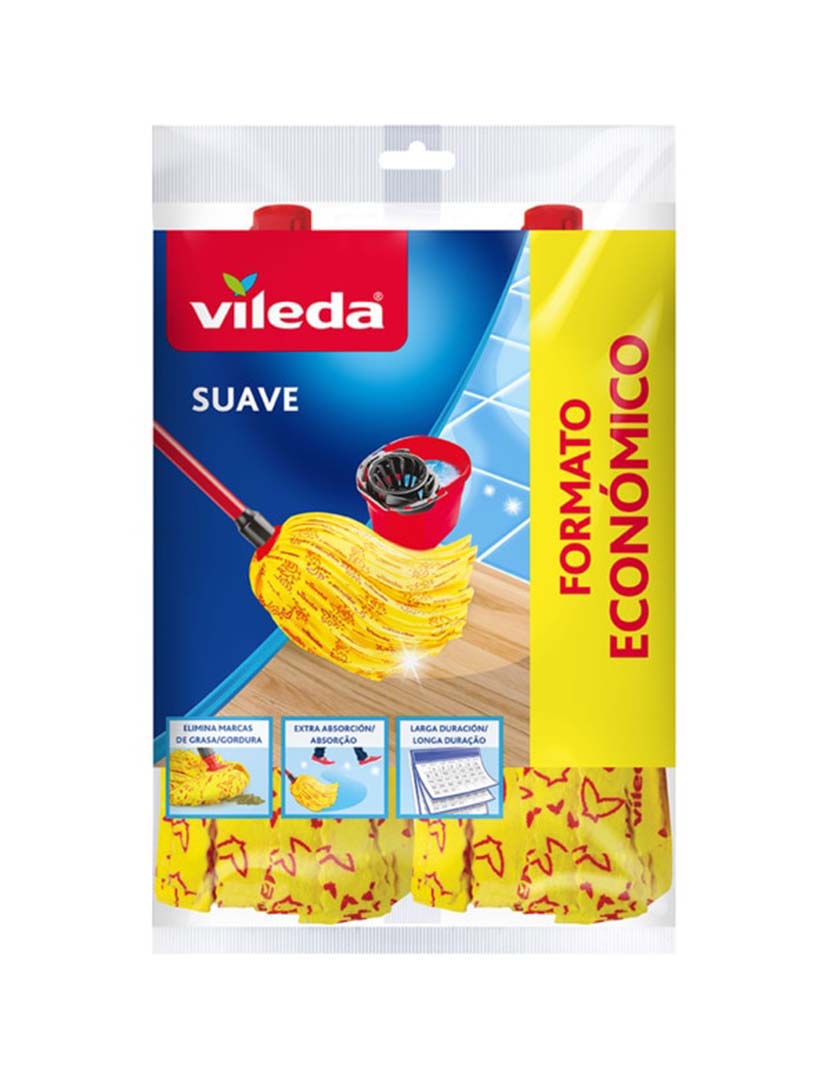 Recarga Dupla Esfregona Suave