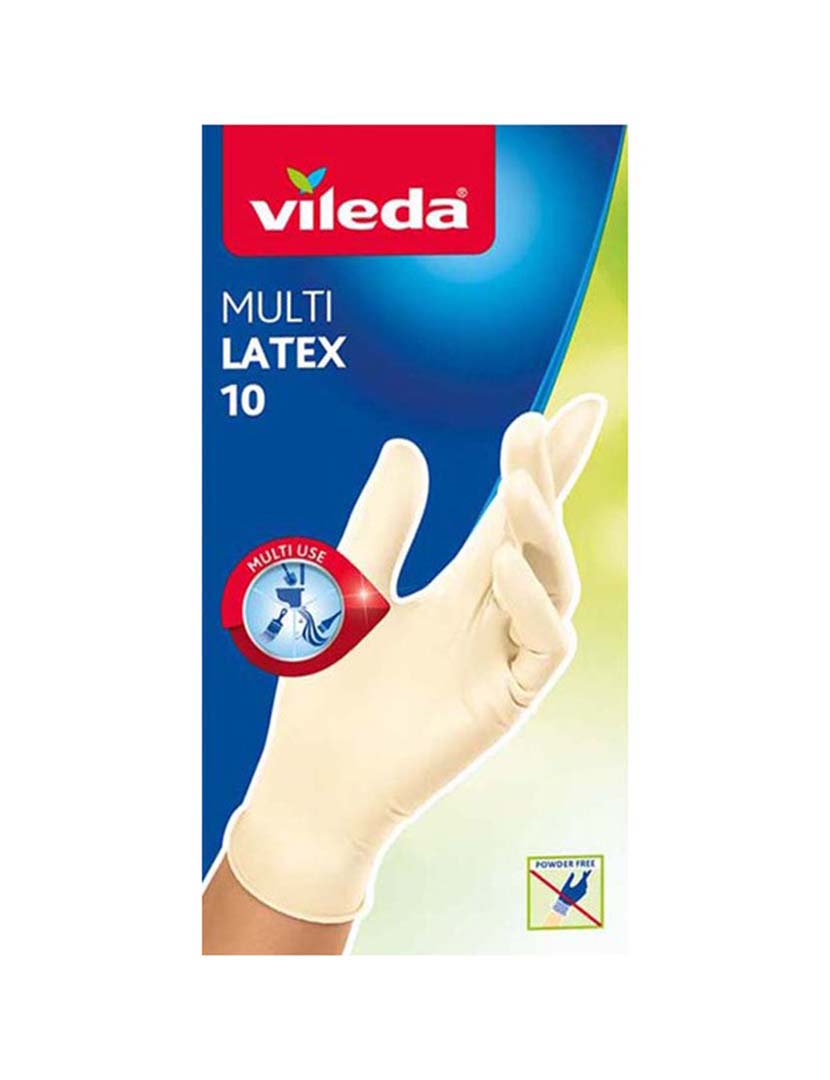 Luvas Descartáveis Latex Natural 10 Un M/G