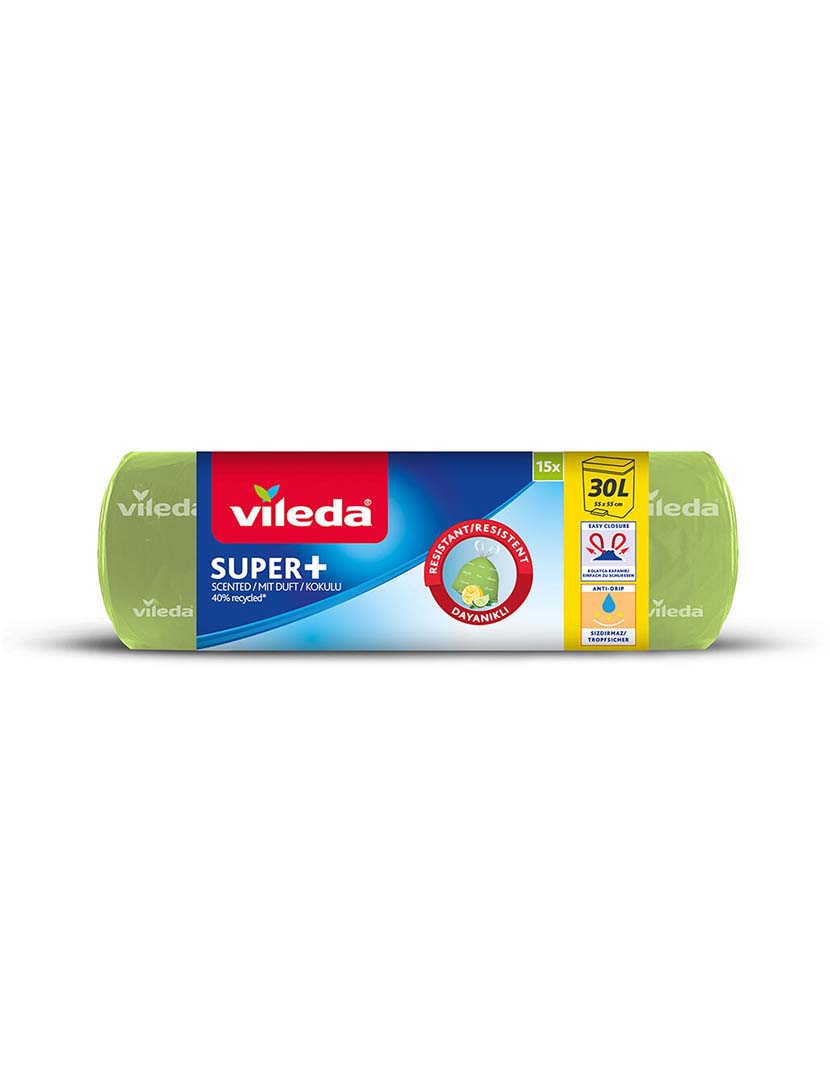 Saco Lixo Super + Perfumado Limão 30L (15 Un)