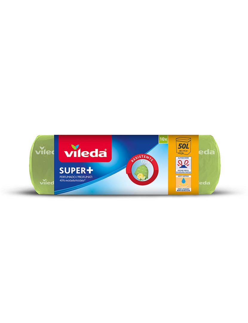 Saco Lixo Super + Perfumado Limão 50L (10 Un)