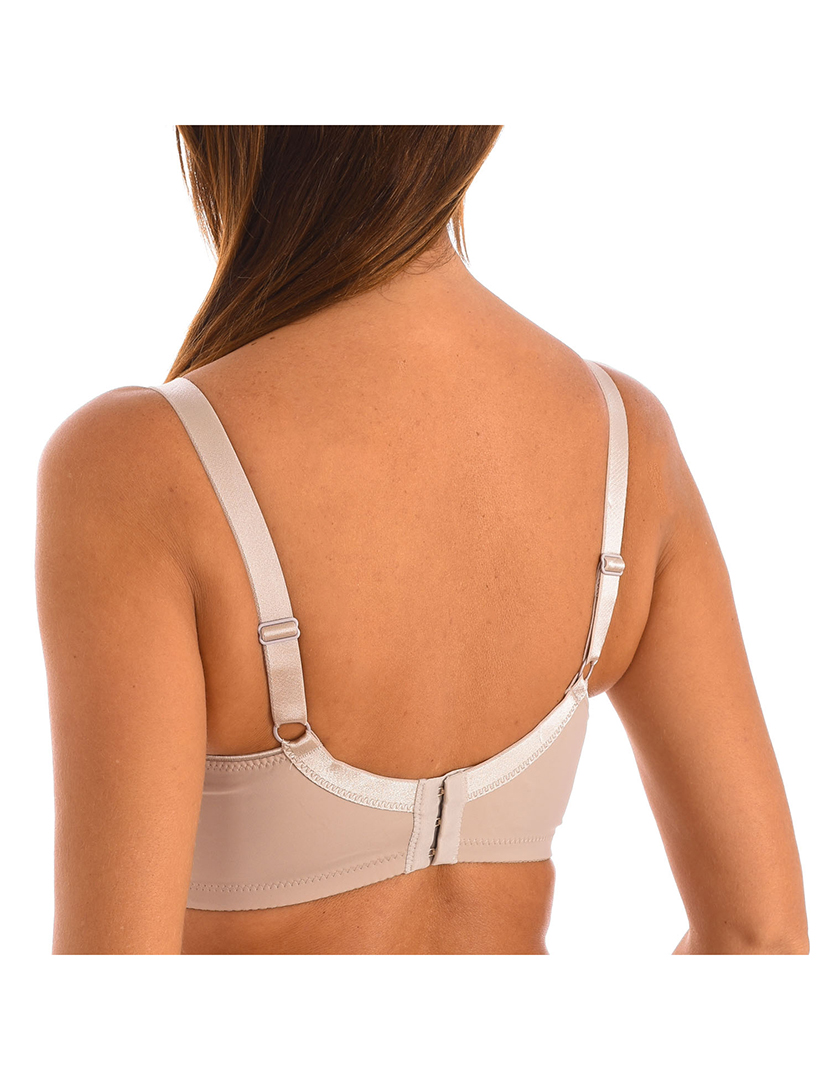 Soutien Senhora Renda com Aros Bege