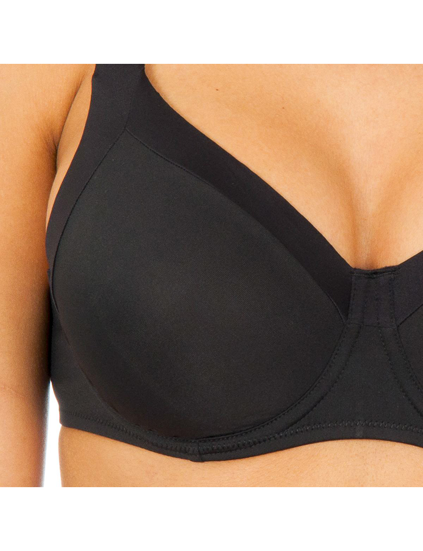 Soutien Senhora Generous Invisivel Preto