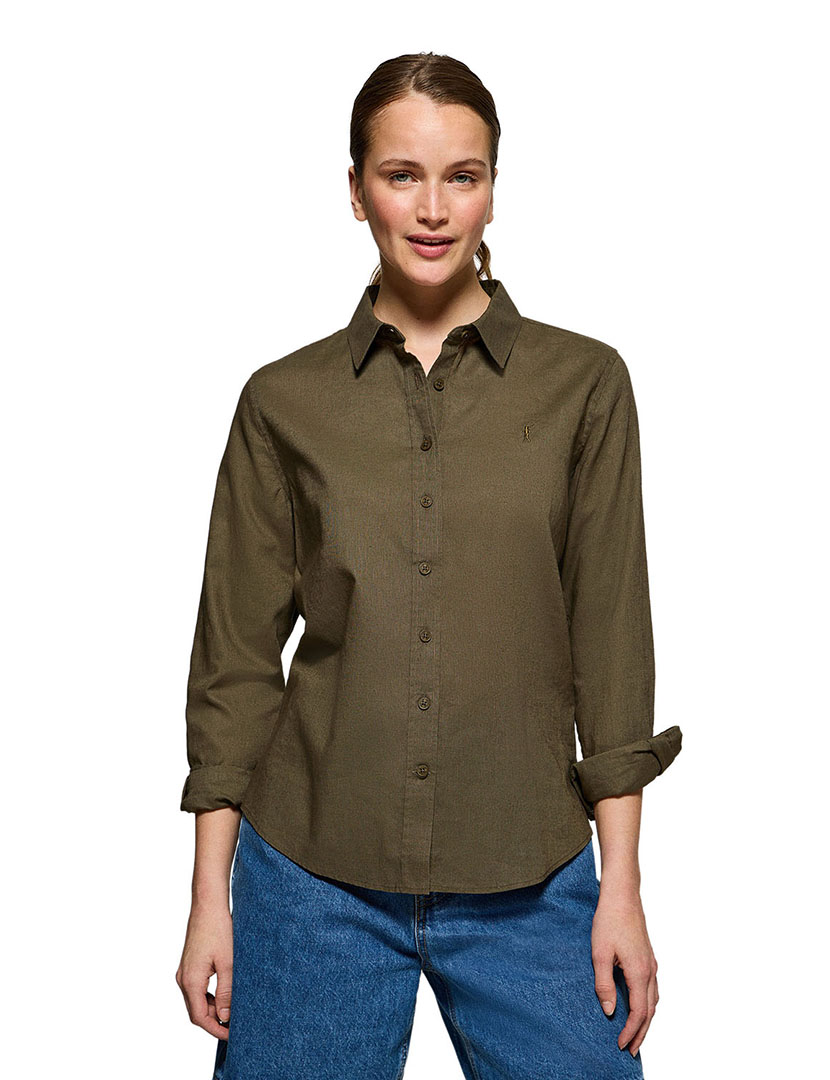 Camisa Rigby Go W Cl Verde Escuro