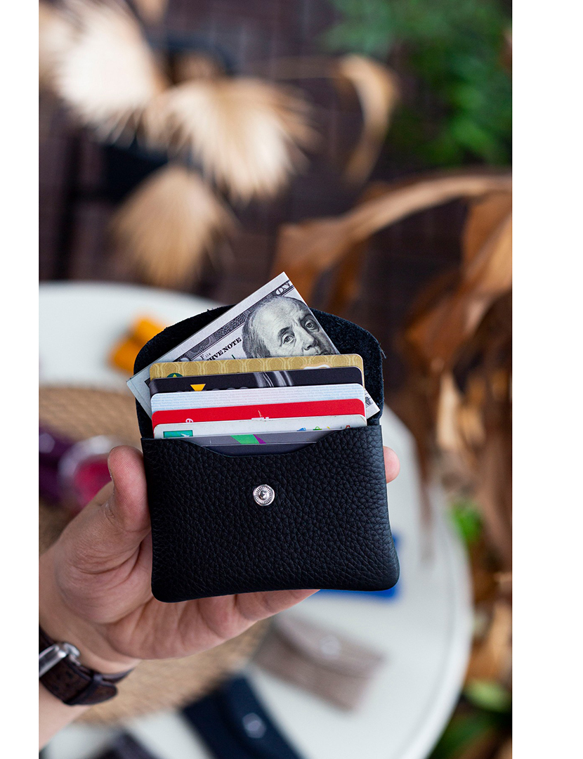 Porta-cartões Murcia Preto