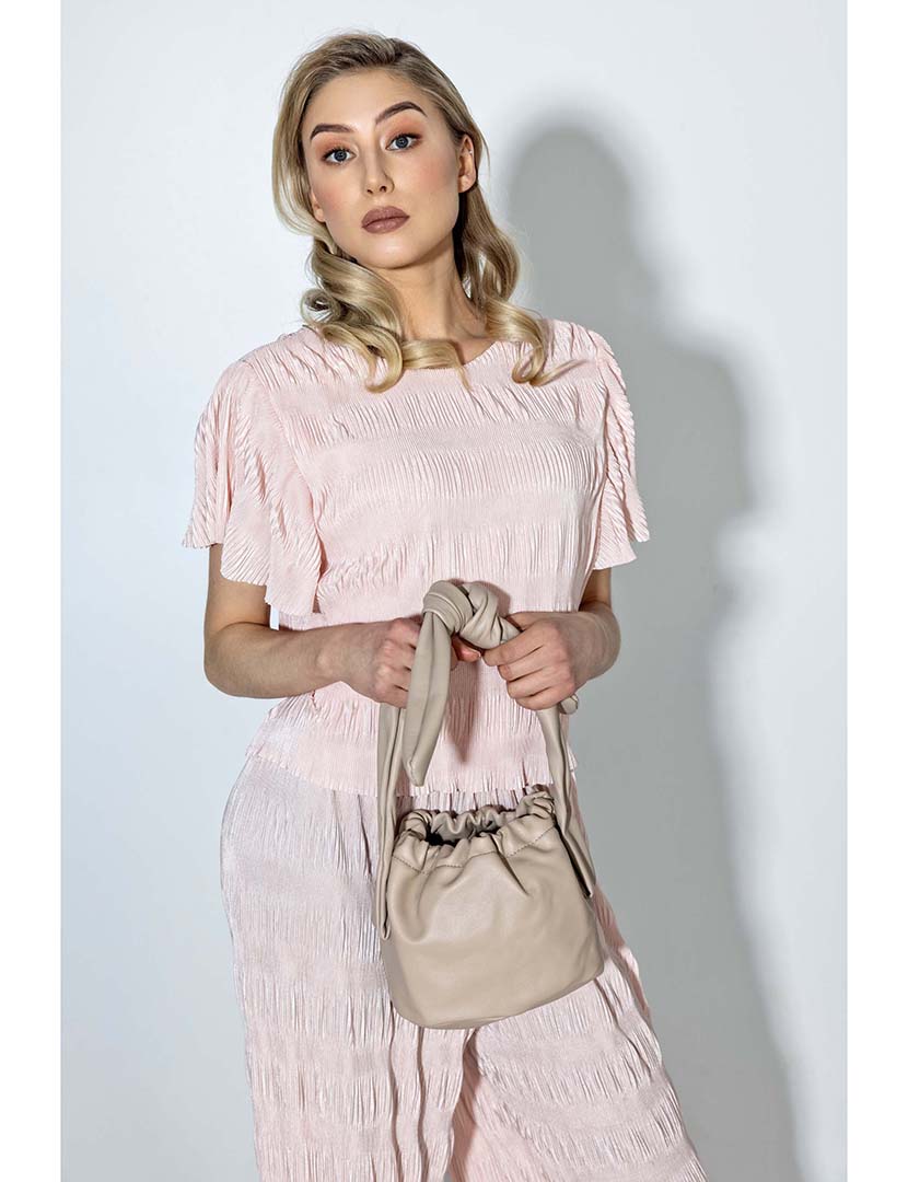 Mala Bucket Castanha Clara