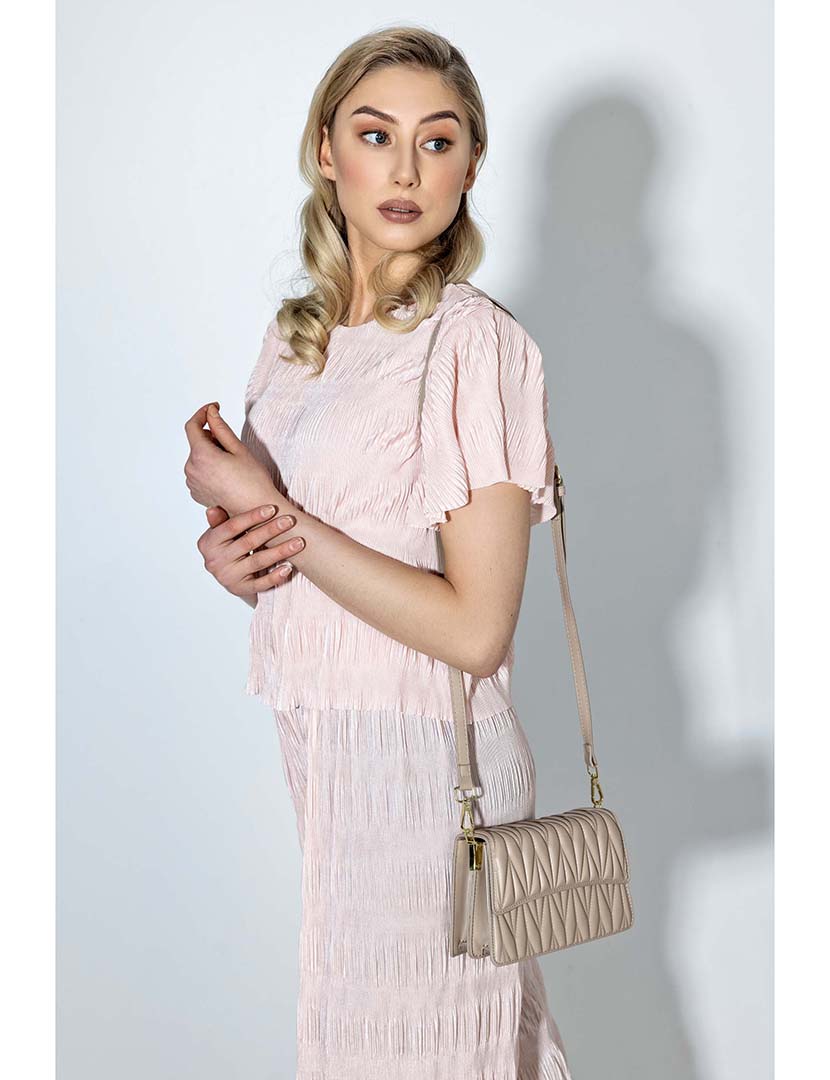 Mala de Ombro Castanha Clara