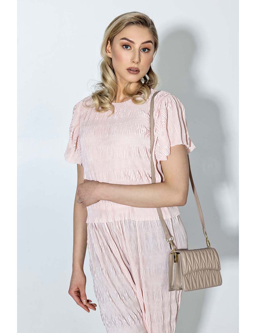 Mala de Ombro Castanha Clara