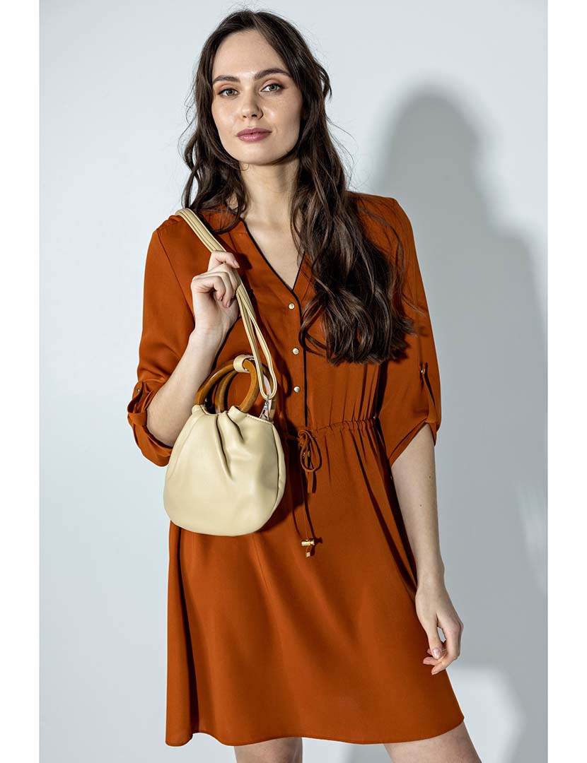 Mala Bucket Castanha Clara