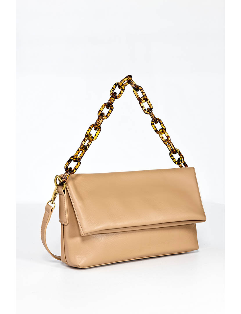 Mala de Ombro Castanha Clara