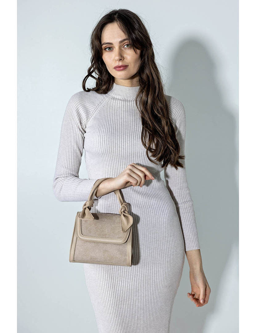 Mala Satchel Castanha