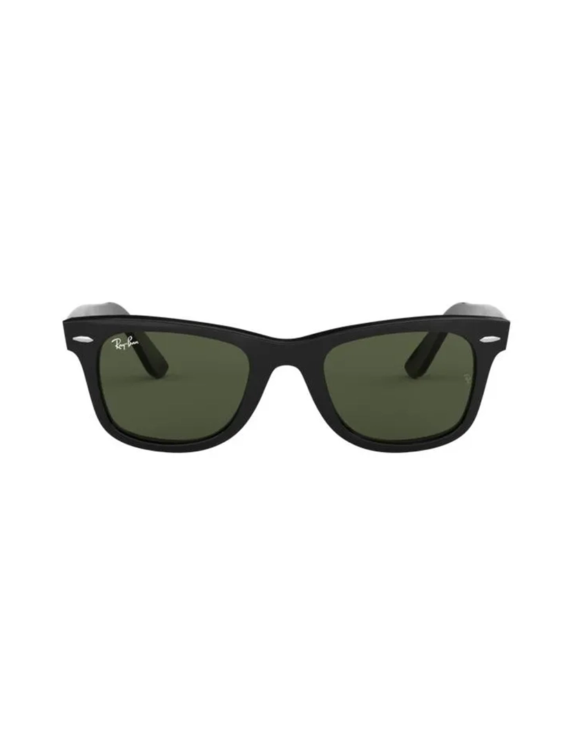 Óculos Sol Wayfarer Unisexo Preto e Verde