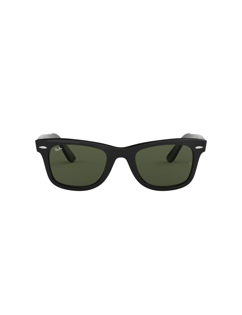 Óculos Sol Wayfarer Unisexo Preto e Verde