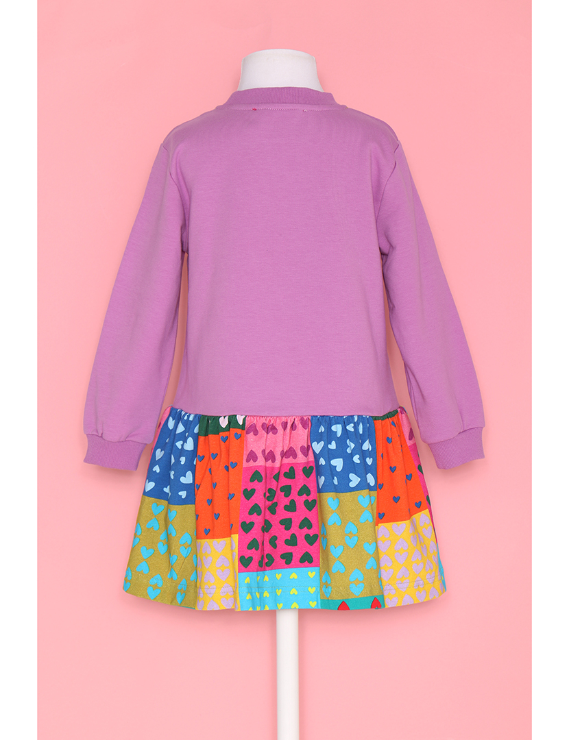 Vestido Menina Multicor