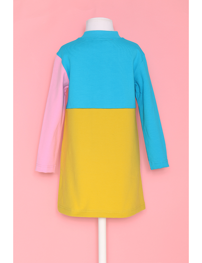 Vestido Menina Multicor