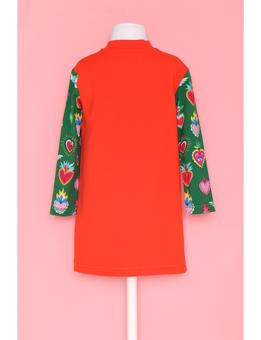 Vestido menina Patchy Dress Arp Multicor